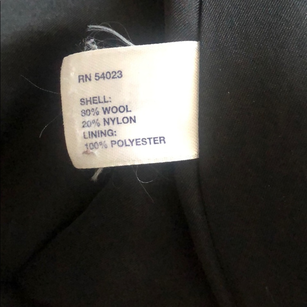 Red pea coat - Picture 4 of 6
